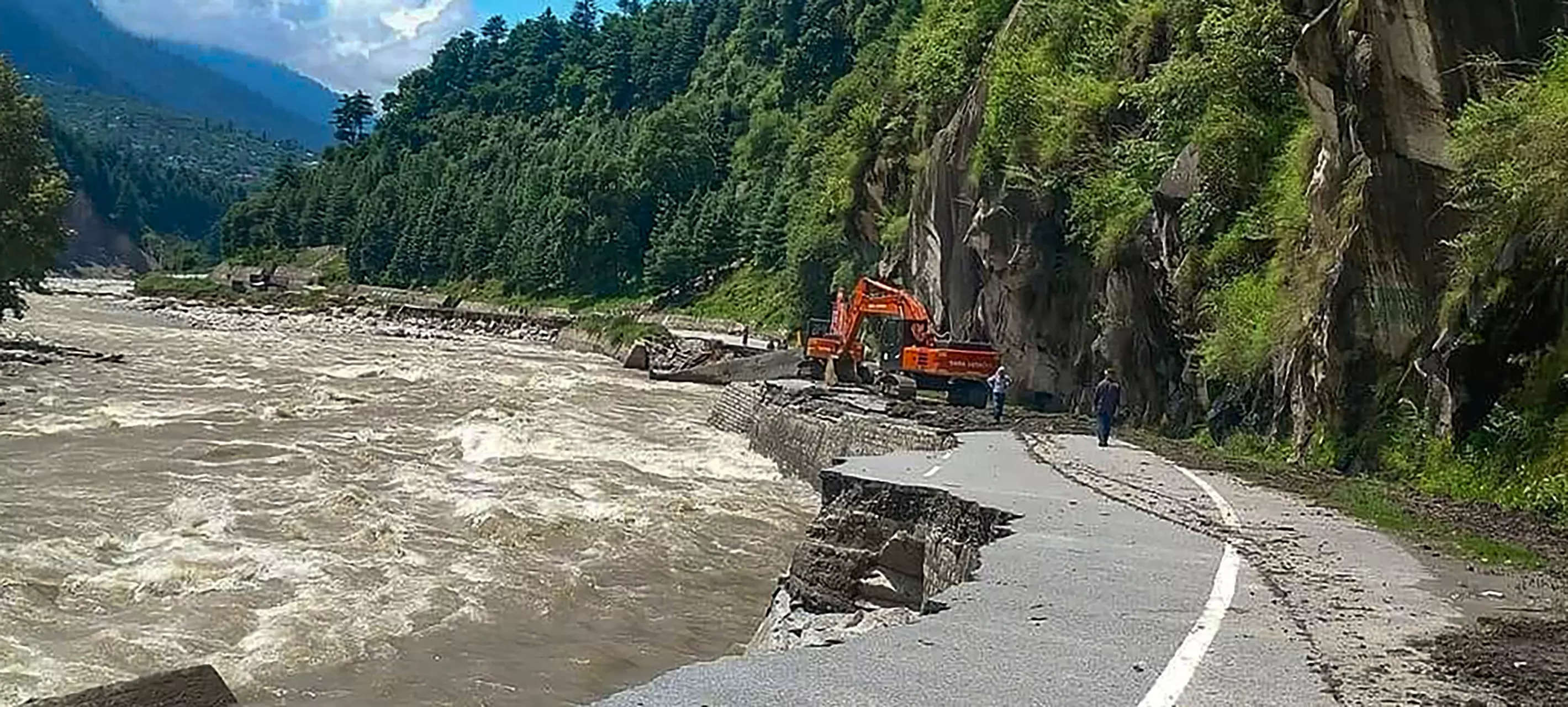 No Respite For Himachal Cloudburst Damages Houses Washes Away Bridges