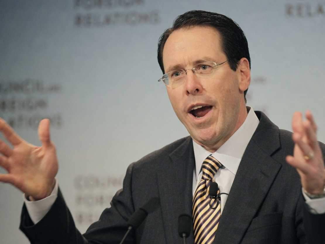 #11 AT&T CEO Randall Stephenson made $20.6 million in 2013.