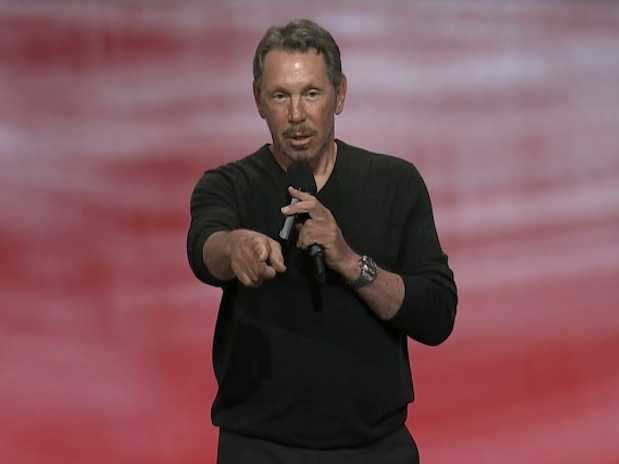 Oracle's Larry Ellison dropped out of college after his adoptive mother died and held odd jobs for eight years.