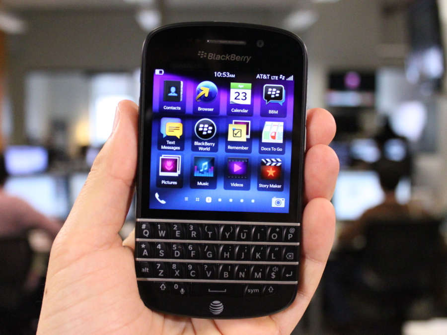 #15 BlackBerry Q10