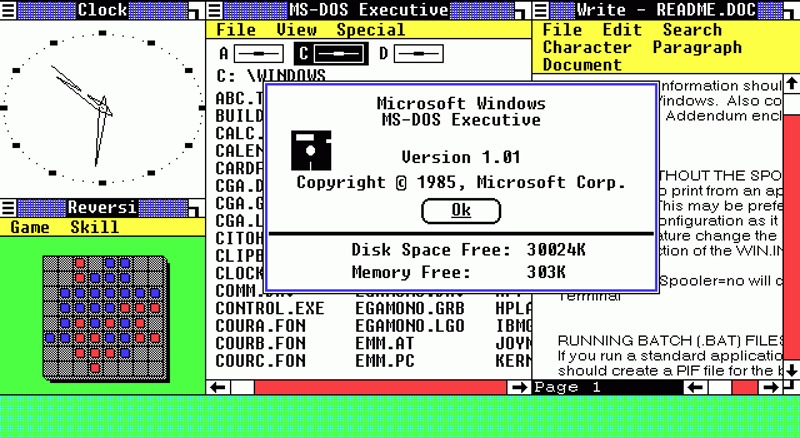 http://www.businessinsider.in/photo/48125951/21-photos-of-microsofts-historic-rise-to-rule-the-pc-world/Windows-1-0.jpg
