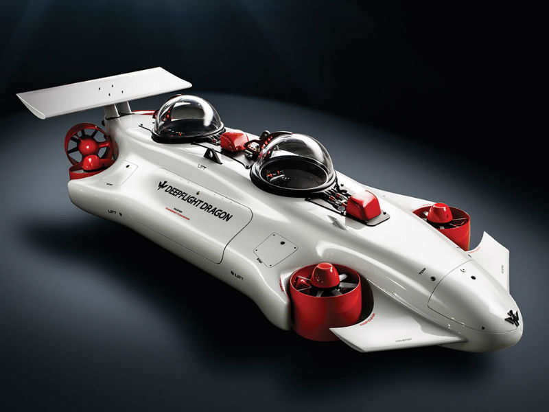The 1.5 million underwater car which you can drive like a submarine