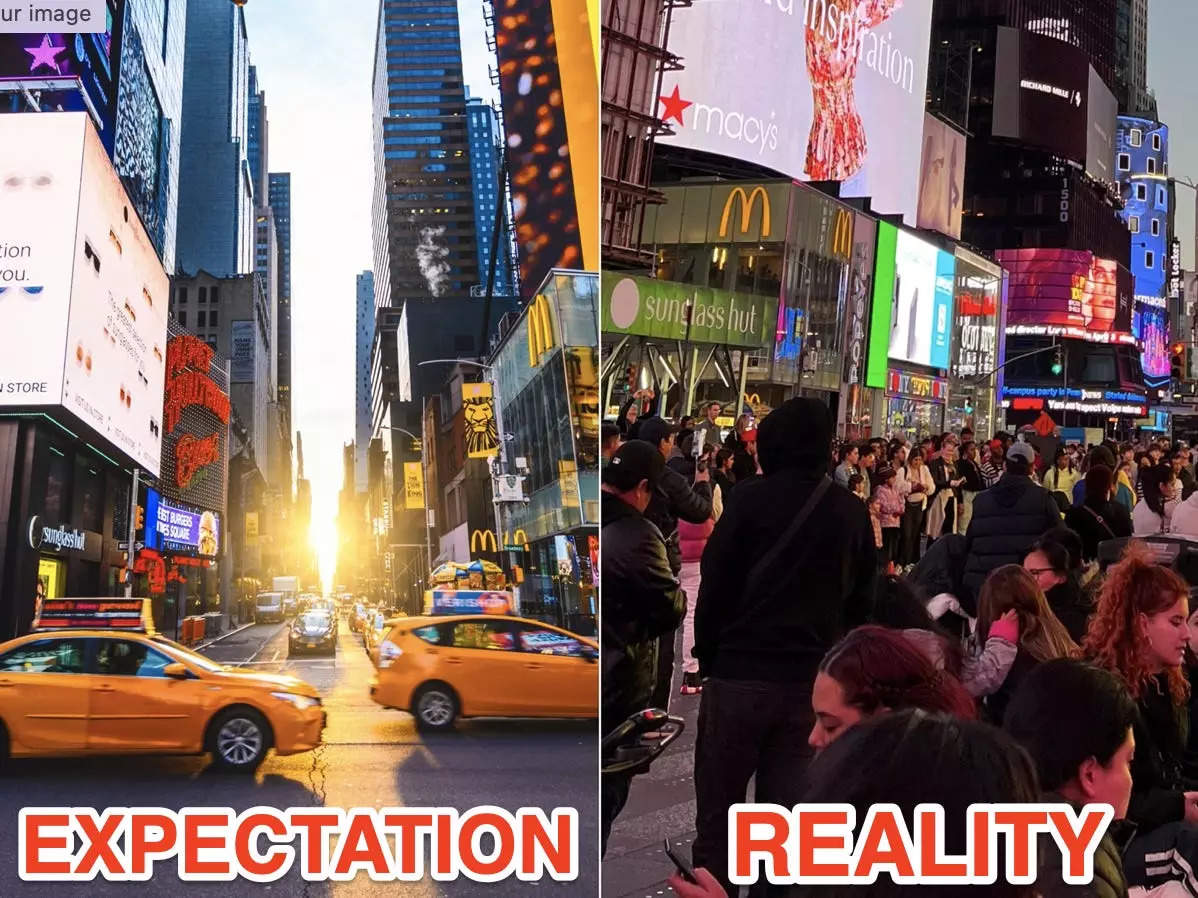 Disappointing Photos Show What It S Really Like To Visit Times Square