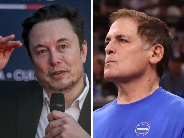 Mark Cuban says X is Elon Musk's 'little echo chamber' that only rewards people he likes