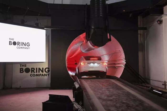 Workers at Elon Musk's Boring Company have reportedly faced chemical burns from sludge while building tunnels