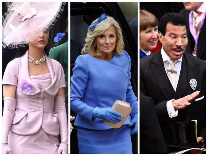 Photos show celebrities arriving at King Charles' coronation &mdash; see all the high-profile guests who got into the historic event