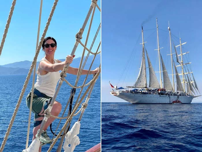 I paid $1,890 for a 7-day Mediterranean cruise on a small sailing boat. I'd choose it over a mega ship every time &mdash; here's what it was like.