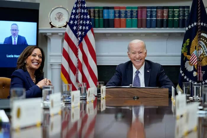Biden says Vice President Kamala Harris 'hasn't gotten the credit she deserves' in her role: 'She's really very, very good'