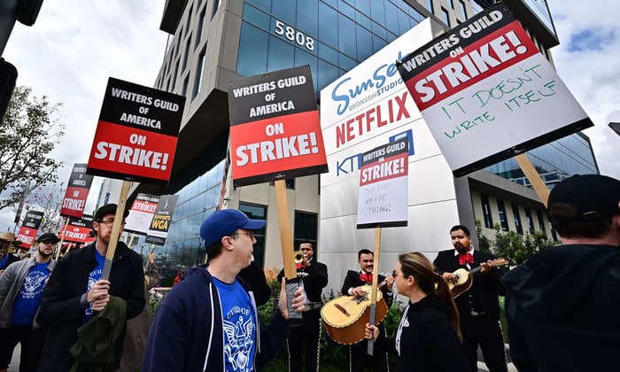 Striking Writers Guild of America members say they work second jobs in retail, food service, and more to make ends meet: 'I never know when work is going to dry up'