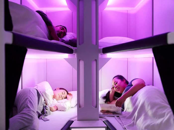 Air New Zealand's game-changing 'Skynest' will offer bunk beds in economy &mdash; but it could cost passengers up to $600 for 4 hours