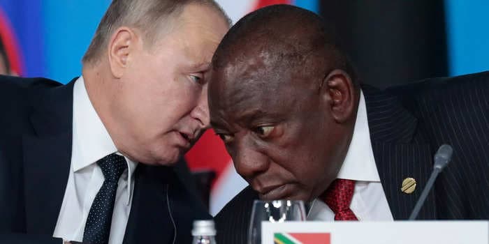 South Africa's currency eyes record low after US accuses the country of secretly selling weapons to Russia