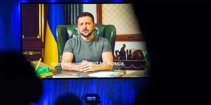 Zelenskyy has been banned from speaking at the Eurovision Song Contest because broadcasters fear he would politicize the event