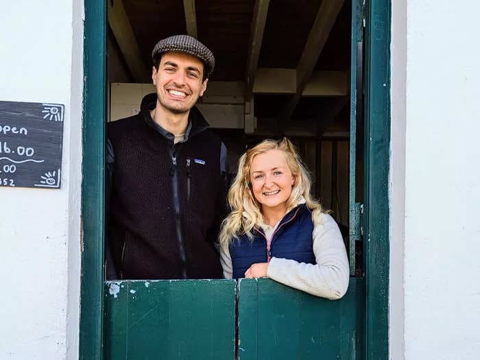 This couple quit city life to take up a dream job as caretakers of a remote Irish island