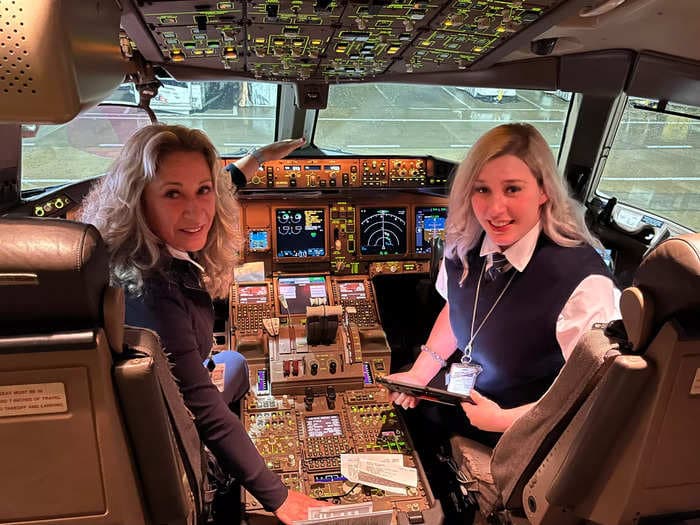 We became the first mother-daughter duo to copilot an international flight — here's how the FedEx trip happened and what it was like