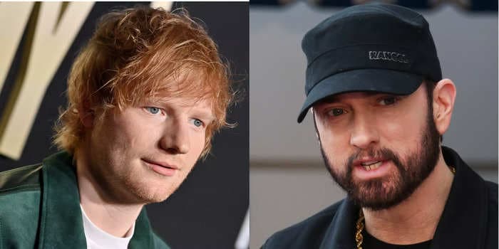 Ed Sheeran says Eminem helped cure his stutter