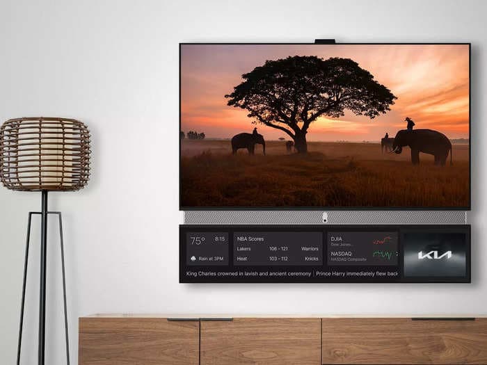 A startup is giving away 500,000 TVs for free &mdash; with one catch: There's a second screen for ads. Here's how to get one.