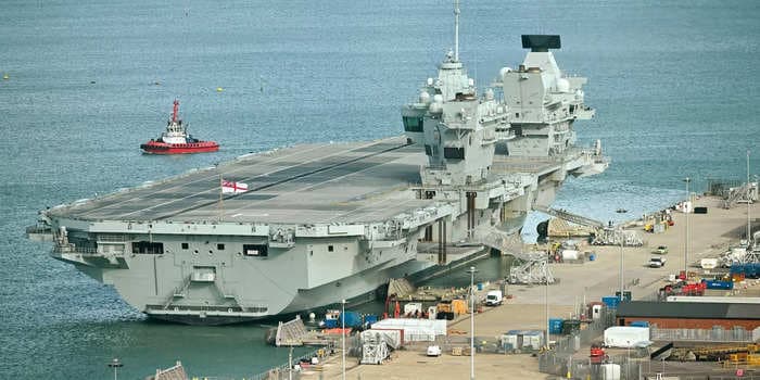'Cannibalized' parts show how the British navy is struggling to keep its 2 new aircraft carriers in fighting shape
