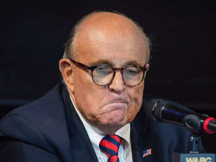 Rudy Giuliani said he couldn't 'make love to Nancy Pelosi' if his life depended on it, lawsuit claims: 'I'd have to die'