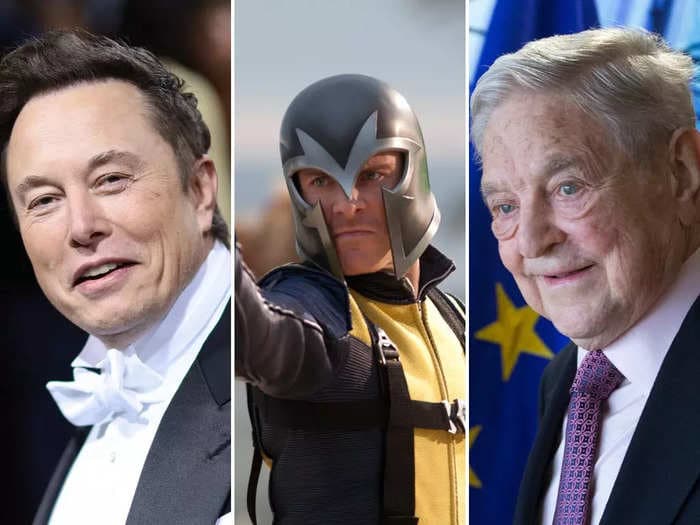 Elon Musk said George Soros reminds him of 'X-Men' mutant Magneto in a bizarre tweet about the oft-maligned billionaire