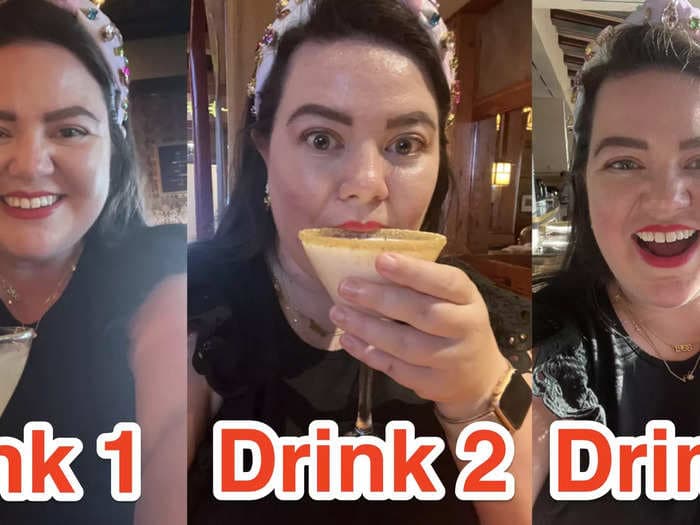 I tried the unofficial monorail Skyliner bar crawl at Disney World, no park ticket required. Here's what I drank for $48.