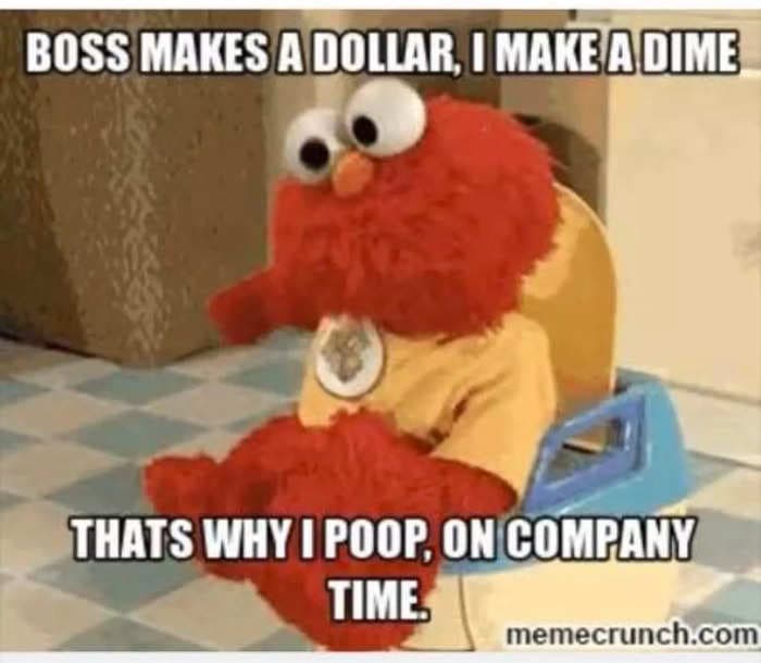 Michigan man says posting a meme about pooping on company time led to him filing for bankruptcy after he was sued by his employer