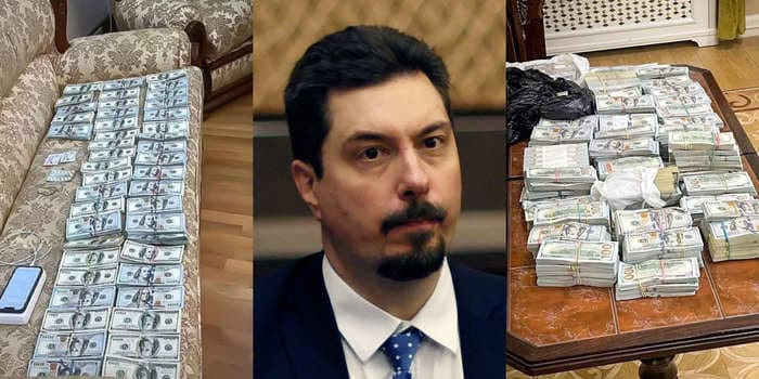 Ukraine's Supreme Court chief justice was detained on suspicion of taking a $2.7 million bribe