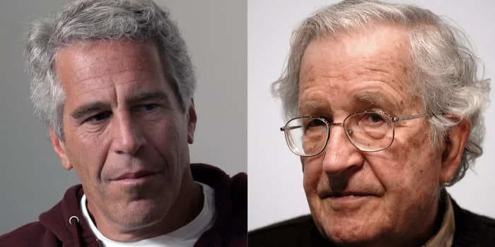 Jeffrey Epstein moved more than $250,000 between accounts for Noam Chomsky, who said the money was for a 'pure technicality'