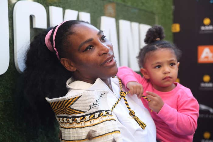 Serena Williams and her husband surprised their daughter with pregnancy news and she bounced off the walls with excitement