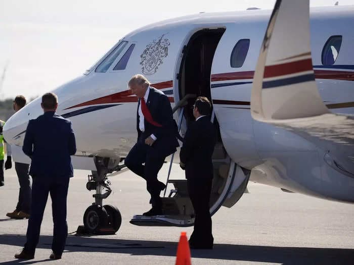 Donald Trump is selling his other private jet now Trump Force One is back in the air