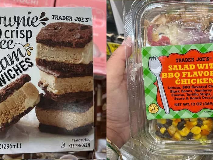 I rely on Trader Joe's for easy-to-prepare meals and snacks for 2. Here are the 17 staples I swear by.