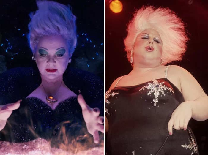 The makeup artist behind Melissa McCarthy's version of Ursula responds to criticism that Disney should've hired a queer artist for the job