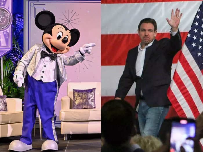 Disney is seriously unpopular with GOP primary voters in key states, internal DeSantis 2024 campaign data and leaked audio show