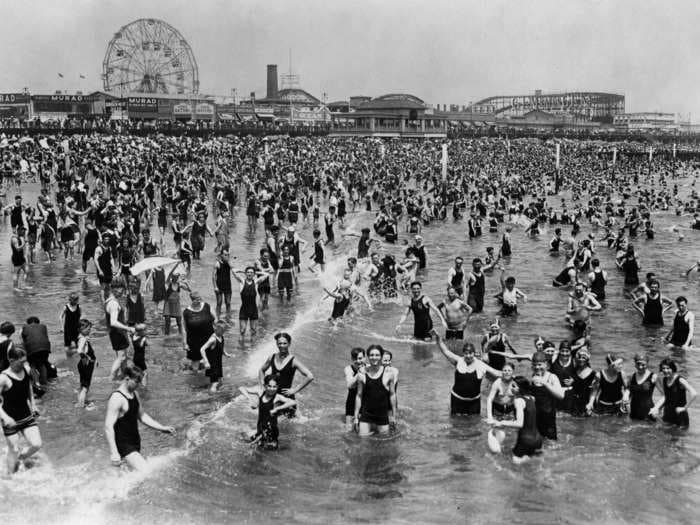 Photos show what Coney Island looked like 100 years ago