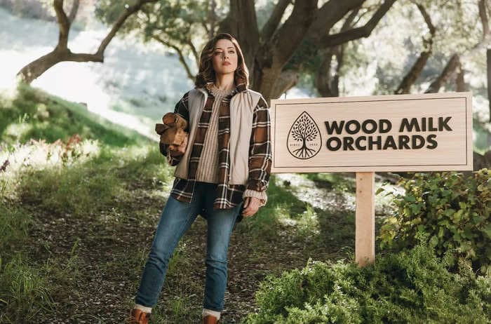 Aubrey Plaza's satirical ad for 'wood milk' violated federal law, a new complaint says