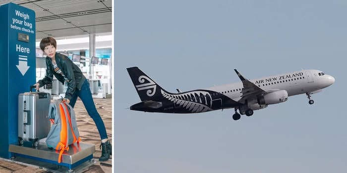 Air New Zealand is asking passengers to volunteer to be weighed before boarding and reassures them that details will not be shared: 'No one can see your weight, not even us'