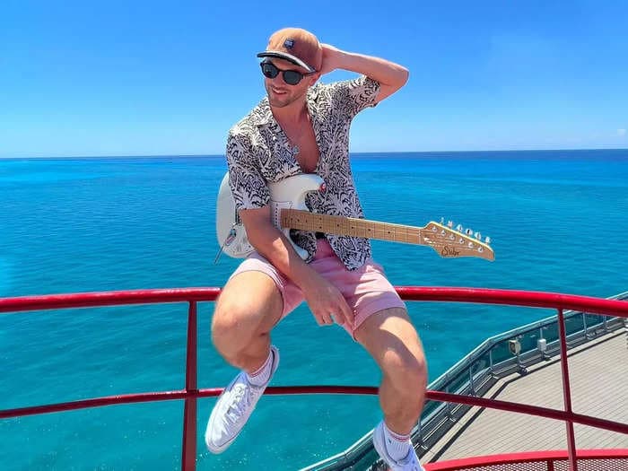 I'm a cruise musician on an adults-only ship. I make $4,000 each month and get to travel the world &mdash; but there are drawbacks too.