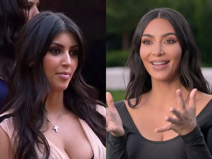 Kim Kardashian hits back at criticism that her family isn't as candid on 'The Kardashians' as they were on 'KUWTK': 'People grow and evolve'