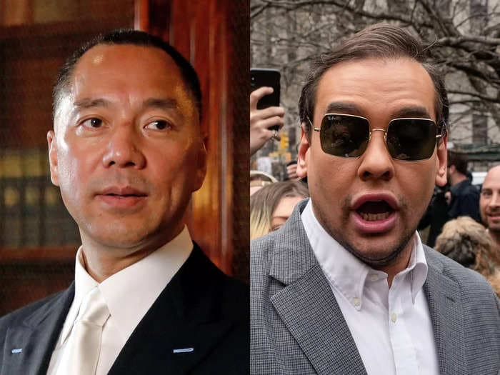 Is indicted Chinese billionaire tycoon Guo Wengui secretly bankrolling George Santos's bail?