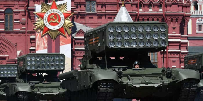 Russia deployed its feared thermobaric missile launcher on its own territory to repel an attack by insurgents, UK intel says