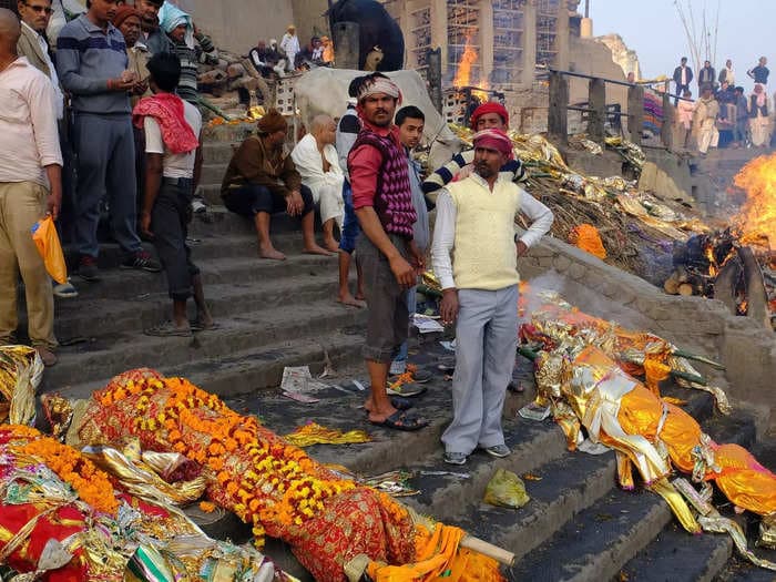 Inside Varanasi, India's holy 'City of Death,' where people hoping to break the Hindu cycle of rebirth go to die