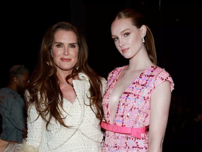 Brooke Shields says she 'fought' against her 17-year-old daughter starting a modeling career 'for so long' before giving in