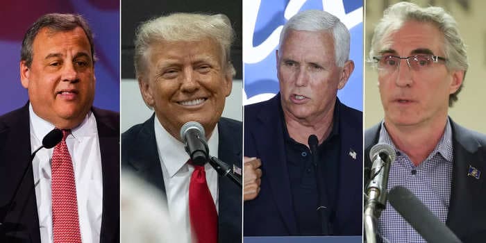 Chris Christie, Mike Pence, and Doug Burgum are all about to enter the GOP primary — and that's excellent news for Donald Trump