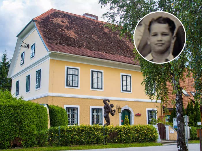 Inside Arnold Schwarzenegger's childhood home in Austria where he lived with his 'tyrant' father without running water or electricity