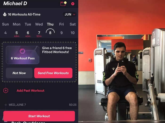 I'd been away from the gym for a decade until I started using this app. Now, I work out 4 times a week.