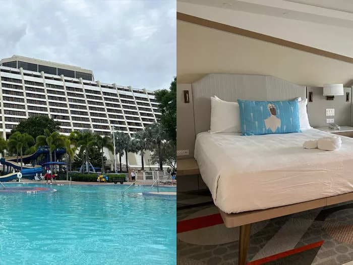 I stayed in Disney's Contemporary Resort for $809 a night, and my lake-view room minutes from Magic Kingdom was mostly worth it