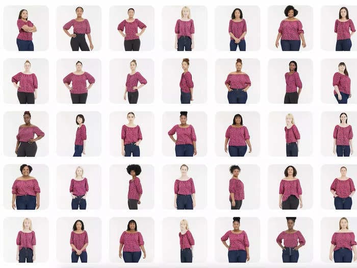 Google launches a new AI-powered tool that allows shoppers to see how clothes look on different models