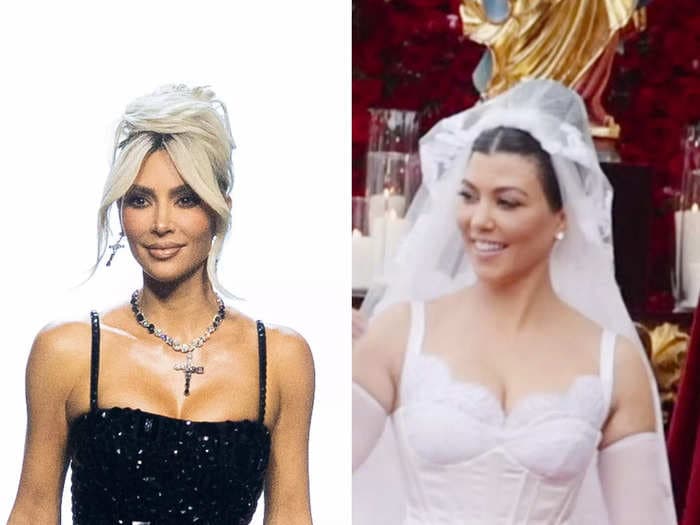 Kourtney Kardashian says that Kim Kardashian 'wasn't happy' at her wedding and never acknowledged how 'amazing' it was