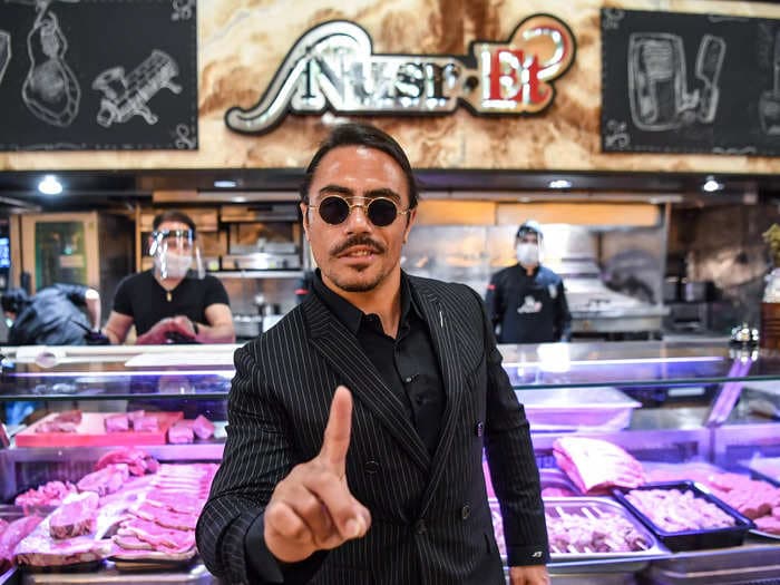 Internet sensation Salt Bae shuts down New York burger restaurant that infamously sold $99 milkshakes