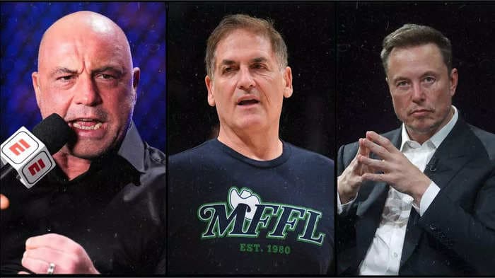 Mark Cuban says Joe Rogan and Elon Musk have become everything they say is wrong with the mainstream media