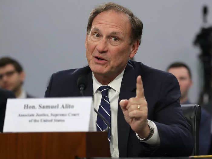 Justice Sam Alito took a luxury fishing trip with a billionaire who supports a group that wants to block Biden's student-loan forgiveness